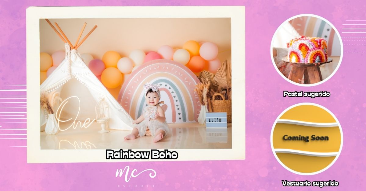 Rainbow boho
