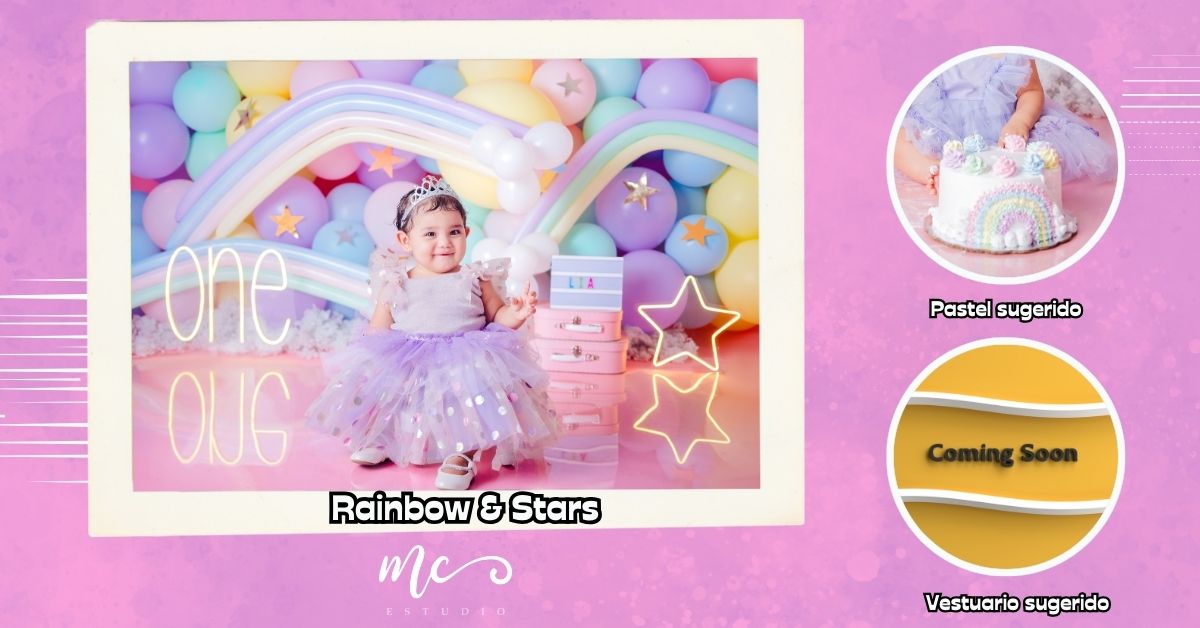 Rainbow & Stars